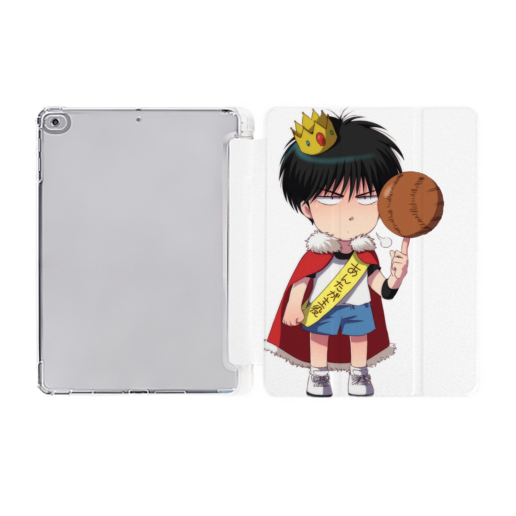 （画像用） SLAM DUNK／スラムダンク IPad ケース ペン収納付き 三つ折りスタンド PUレザー×シリコン 対応機種9.5/10.5/10.9インチ
